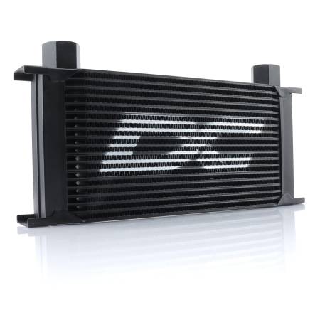 DC Sports - DC Sports 19 Row Universal Oil Cooler; Black