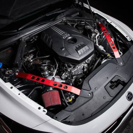 DC Sports - DC Sports Blue Anodized Front Strut Bars (17+ Kia Stinger 2.0L/3.3L)