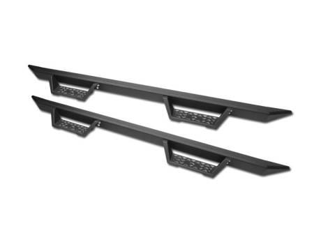 I3 Enterprise - I3 2009-2018 Dodge Ram 1500/2010-2018 Dodge Ram 2500/3500 Crew Cab Modular Step Side Step Bars (Matte Black)