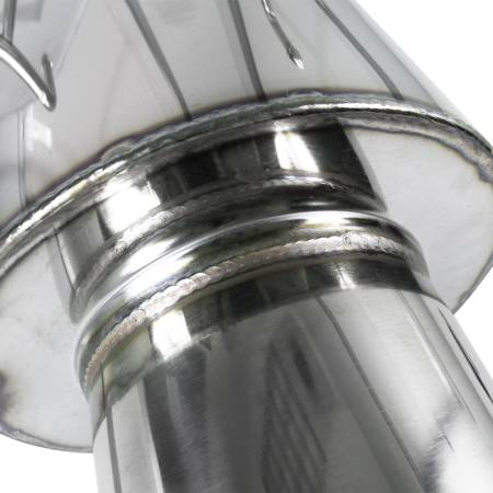 Spec'D Tuning Products - Spec-D 2001-2005 Honda Civic EX HX Si N1 Style Catback Exhaust System (Burnt Tip)