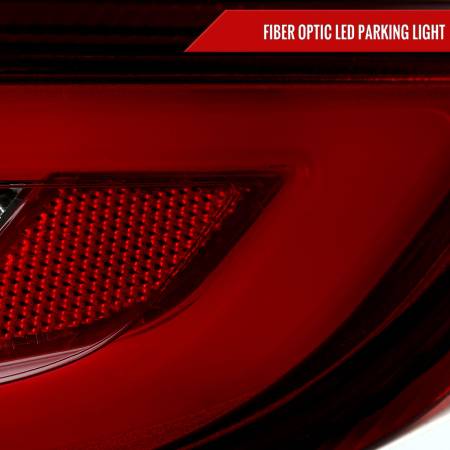 Spec'D Tuning Products - Spec-D 2005-2008 Porsche 911 997 Carrera / 2007-2009 911 997 GT3 LED Tail Lights (Chrome Housing/Red Lens)