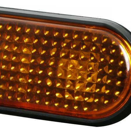 Spec'D Tuning Products - Spec-D 1992-1995 Honda Civic Amber Smoke Lens Side Marker Flat Style Lights