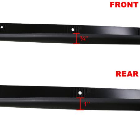 Spec'D Tuning Products - Spec-D 2002-2009 Dodge RAM  Smooth Factory OE Style Fender Flares