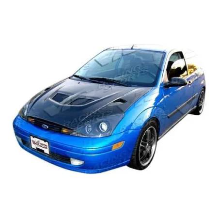 VIS Racing - VIS Racing Carbon Fiber Hood EVO Style for Ford Focus 2DR & 4DR 05-07