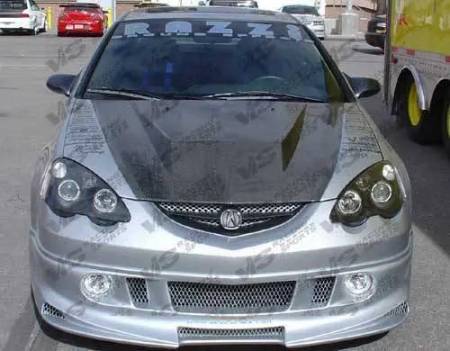 VIS Racing - VIS Racing Carbon Fiber Hood Invader Style for Acura RSX 2DR 02-06