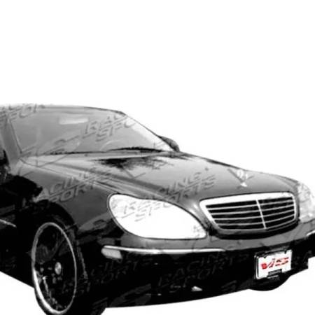 VIS Racing - VIS Racing Carbon Fiber Hood OEM Style for Mercedes S-Class 4DR 00-02