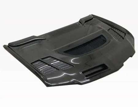 VIS Racing - VIS Racing Carbon Fiber Hood JC Style for Mitsubishi EVO 8 4DR 03-05