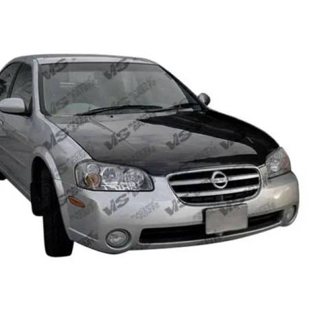 VIS Racing - VIS Racing Carbon Fiber Hood OEM Style for Nissan Maxima 4DR 00-03