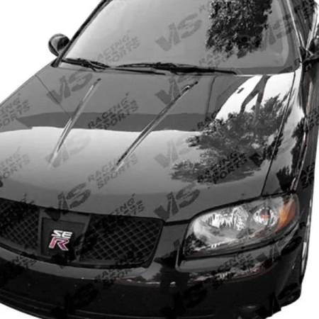 VIS Racing - VIS Racing Carbon Fiber Hood OEM Style for Nissan Sentra 4DR 04-06