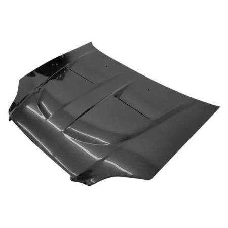 VIS Racing - VIS Racing Carbon Fiber Hood Xtreme GT Style for Honda Civic 2DR & 4DR 99-00