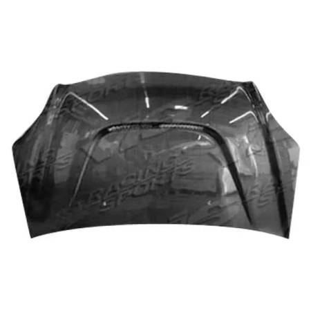 VIS Racing - VIS Racing Carbon Fiber Hood JS Style for Honda Civic (Si) Hatchback 02-05