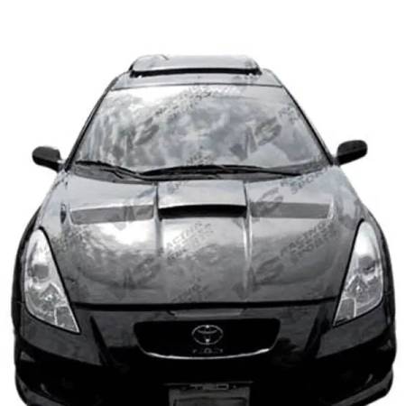 VIS Racing - VIS Racing Carbon Fiber Hood Xtreme GT Style for Toyota Celica 2DR 00-05