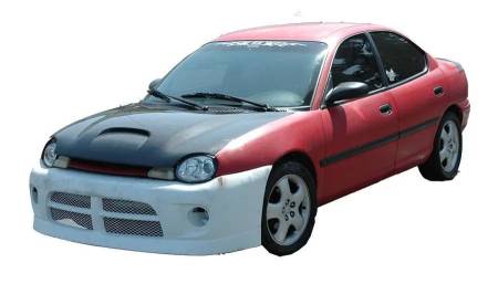 VIS Racing - VIS Racing Carbon Fiber Hood SRT Style for Dodge Neon 2DR & 4DR 95-99