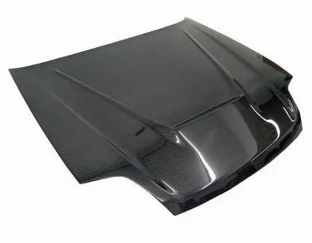 VIS Racing - VIS Racing Carbon Fiber Hood Invader Style for Honda Prelude 2DR 97-01