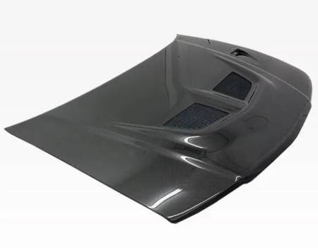 VIS Racing - VIS Racing Carbon Fiber Hood EVO Style for Mitsubishi Mirage (JDM) W/B 4DR 97-01