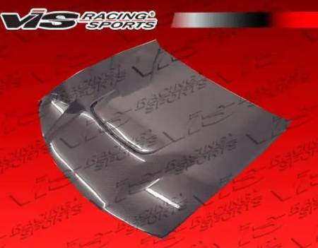 VIS Racing - VIS Racing Carbon Fiber Hood JS Style for Nissan 240SX 2DR 97-98