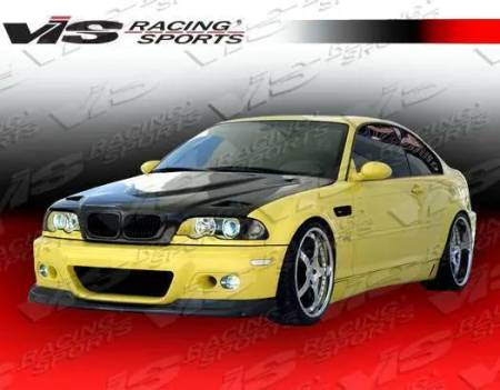 VIS Racing - VIS Racing Carbon Fiber Hood Euro R Style for BMW 3 SERIES(E46) 2DR 99-03