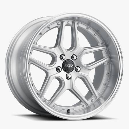 ESR Wheels - ESR Wheels Rim CS SERIES CS15 18x9.5 5x114.3 ET22 Hyper Silver Machined Lip