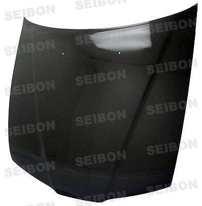 Seibon Carbon - Seibon 92-96 Honda Prelude OEM Carbon Fiber Hood