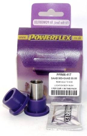 Powerflex USA - Powerflex Saab 90 / 99 / 900 Rear Axle Side To Side Location Body Bushing (Street)
