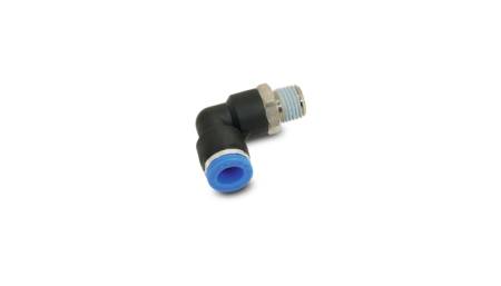 Vibrant Performance - Vibrant Performance Male Elbow Pneumatic Vacuum Fitting (1/8in NPT Thread) - for use with 3/8in(9.5mm) OD tubing