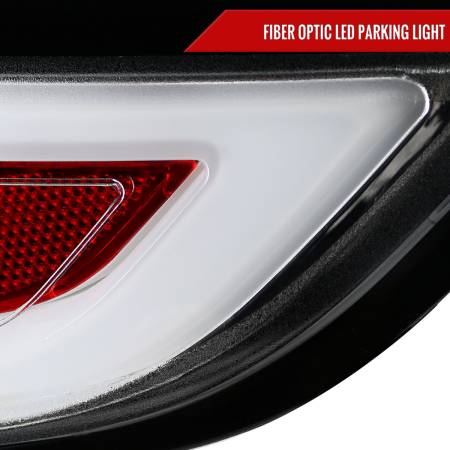 Spec'D Tuning Products - Spec-D 2005-2008 Porsche 911 997 / 2007-2009 911 997 GT3 LED Tail Lights (Chrome Housing/Clear Lens)