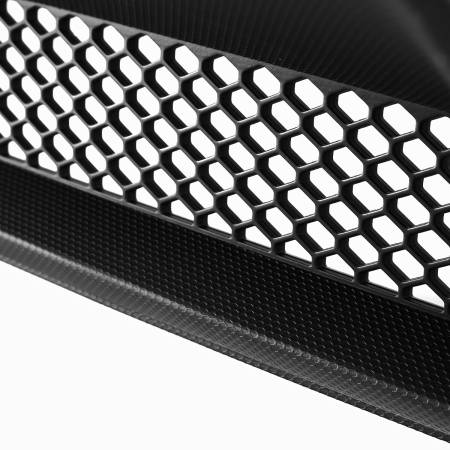 Spec'D Tuning Products - Spec-D 2015-2017 Ford Mustang Black Polypropylene GT350 Style Rear Diffuser w/ Dual Stainless Steel Muffler Tips