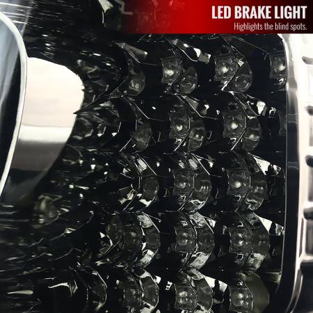 Spec'D Tuning Products - Spec-D 1998-2005 Lexus GS300/GS400/GS430 LED Tail Lights (Chrome Housing/Smoke Lens)
