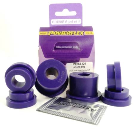 Powerflex USA - Powerflex Original Mini Rear Sub Frame Mounting Kit (1976+)