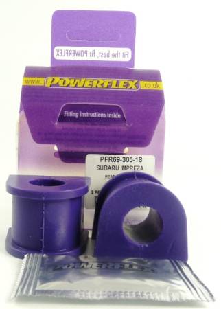 Powerflex USA - Powerflex Subaru Legacy / Impreza Turbo, WRX, Sti Rear Sway Bar To Chassis Bushing - 18 mm