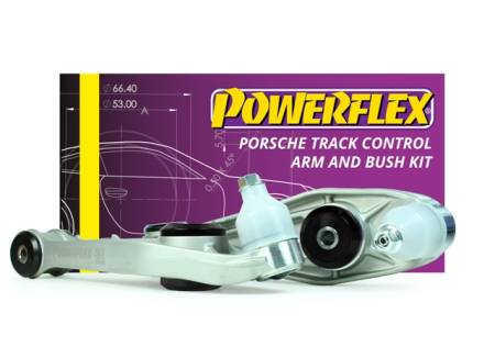Powerflex USA - Powerflex Porsche Track Control Arm Pair (997/987 Front) (Black Series)