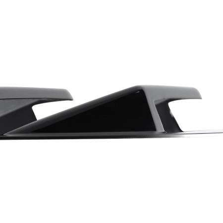 Spec'D Tuning Products - Spec-D 2015-2018 Ford Mustang Glossy Black ABS 5 Vent Style Quarter Window Louvers