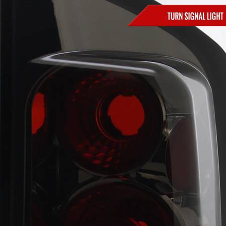 Spec'D Tuning Products - Spec-D 2005-2015 Nissan Armada Tail Lights (Chrome Housing/Smoke Lens)