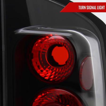 Spec'D Tuning Products - Spec-D 2005-2015 Nissan Armada Tail Lights (Matte Black Housing/Clear Lens)