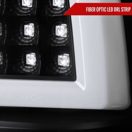 Spec'D Tuning Products - Spec-D 1999-2002 Chevrolet Silverado/ 1999-2006 GMC Sierra LED Tail Lights - G2 (Matte Black Housing/Clear Lens)