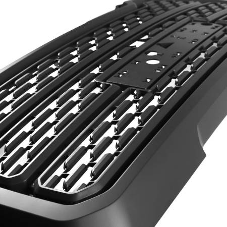 Spec'D Tuning Products - Spec-D 2019-2020 GMC Sierra 1500 Matte Black ABS Denali Style Mesh Grille