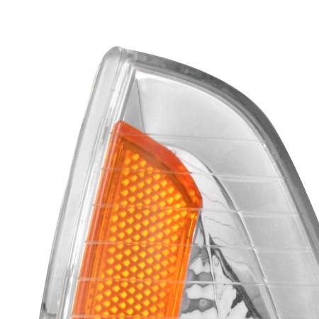 Spec'D Tuning Products - Spec-D 2006-2010 Dodge Charger Corner Lights (Chrome Housing/Clear Lens)