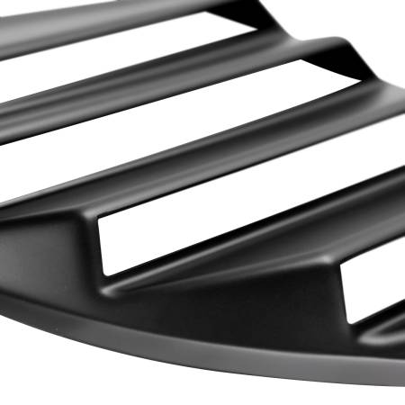 Spec'D Tuning Products - Spec-D 2008-2020 Dodge Challenger Matte Black Polypropylene Window Louvers