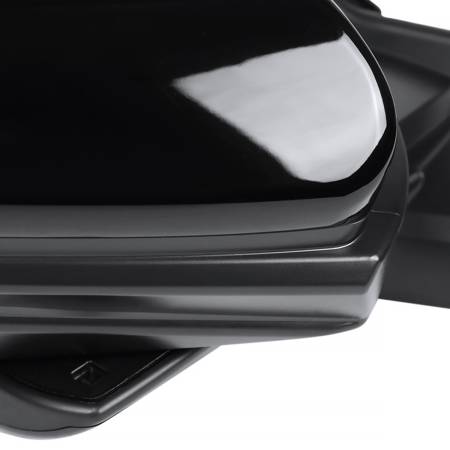 Spec'D Tuning Products - Spec-D 2016-2018 Honda Civic Glossy Black 5-Pin Power Adjustable & Heated Side Mirror - Passenger Side Only