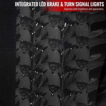 Spec'D Tuning Products - Spec-D 2002-2006 Dodge RAM V2 LED Tail Lights (Chrome Housing/Smoke Lens)