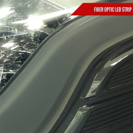 Spec'D Tuning Products - Spec-D 2012-2014 Ford Focus Hatchback LED Tail Lights (Chrome Housing/Smoke Lens)