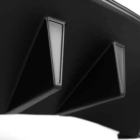 Spec'D Tuning Products - Spec-D 2015-2017 Ford Mustang Premiuim Black ABS R Style Rear Diffuser w/ Side Valance Panels