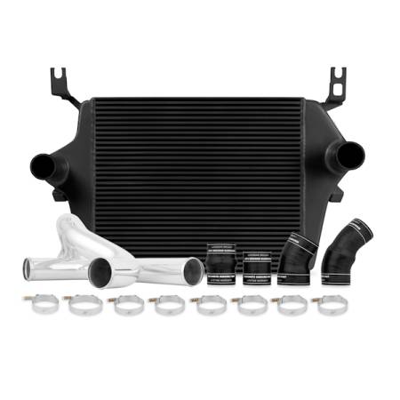 Mishimoto - Mishimoto 03-07 Ford 6.0L Powerstroke Intercooler Kit w/ Pipes (Black)