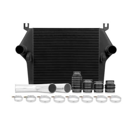 Mishimoto - Mishimoto 03-07 Dodge 5.9L Cummins Intercooler Kit w/ Pipes (Black)