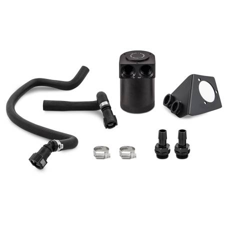Mishimoto - Mishimoto 2020+ Chevrolet Corvette C8 Baffled Oil Catch Can Kit (PCV Side) - Black
