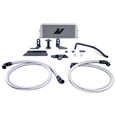 Mishimoto - Mishimoto 11-19 Ford 6.7L Powerstroke Performance Oil Cooler Kit - Silver