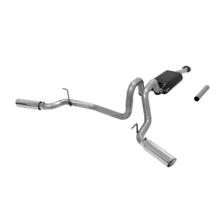 Flowmaster - Flowmaster 2016 Toyota Tacoma 3.50L American Thunder Cat-Back System 409S - Dual Side Exit