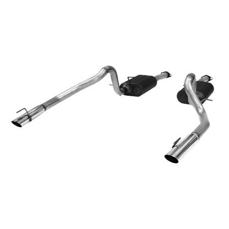 Flowmaster - Flowmaster 99-04 Mustang Gt American Thunder Cat-Back System 409S - Dual Rear Exit