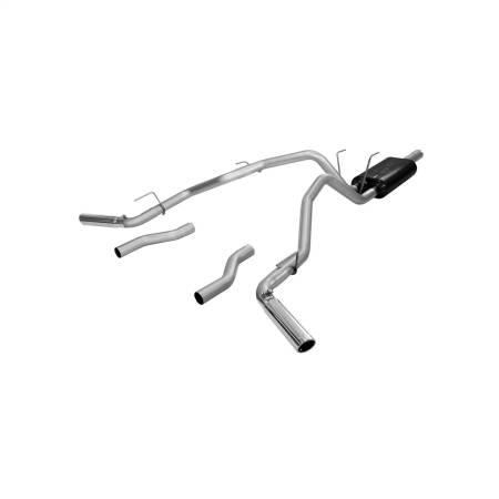 Flowmaster - Flowmaster 09-15 Ram 1500 American Thunder Cat-Back System 409S - Dual Rear/Side Exit