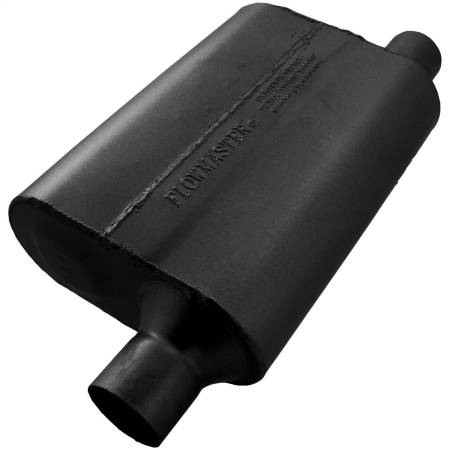 Flowmaster - Flowmaster Universal 40 Delta Flow Muffler - 2.25 Offset In / 2.25 Same Side Out